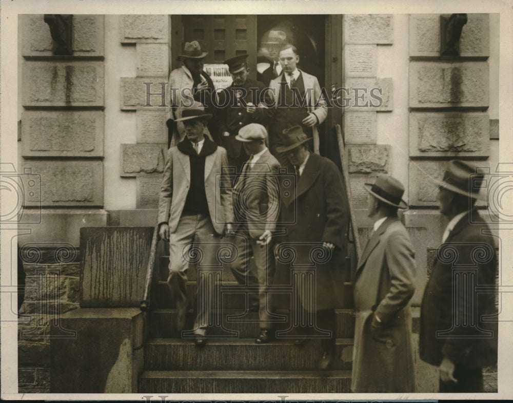 1928 Press Photo William Phillips &amp; Jesse Parker convicted of murder - Historic Images