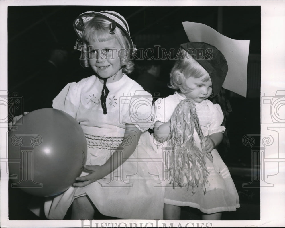 1955 Press Photo Mary A&#39;Lana Peterson Mallani Iran, Melvin M. Petrson - Historic Images