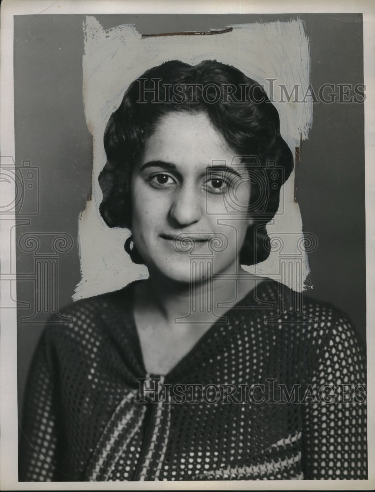 1934 Press Photo Grace Gaddad - nec10900 - Historic Images