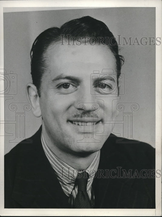 1940 Press Photo Unknown Professor - Historic Images