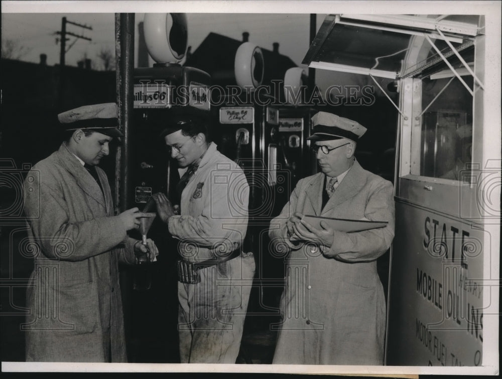 1939 Mobile Oil Inspection Laboratory that Illinois State Finance De - Historic Images