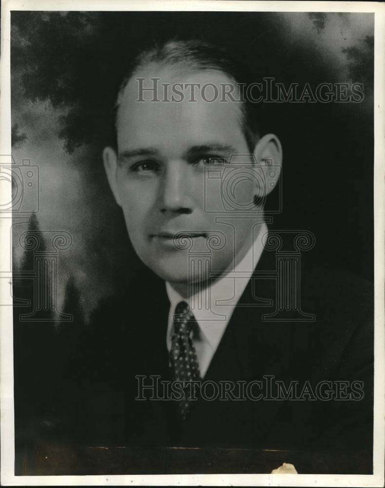 1939 Press Photo Chrysler General Sales Manager Frank J. Timmens - Historic Images