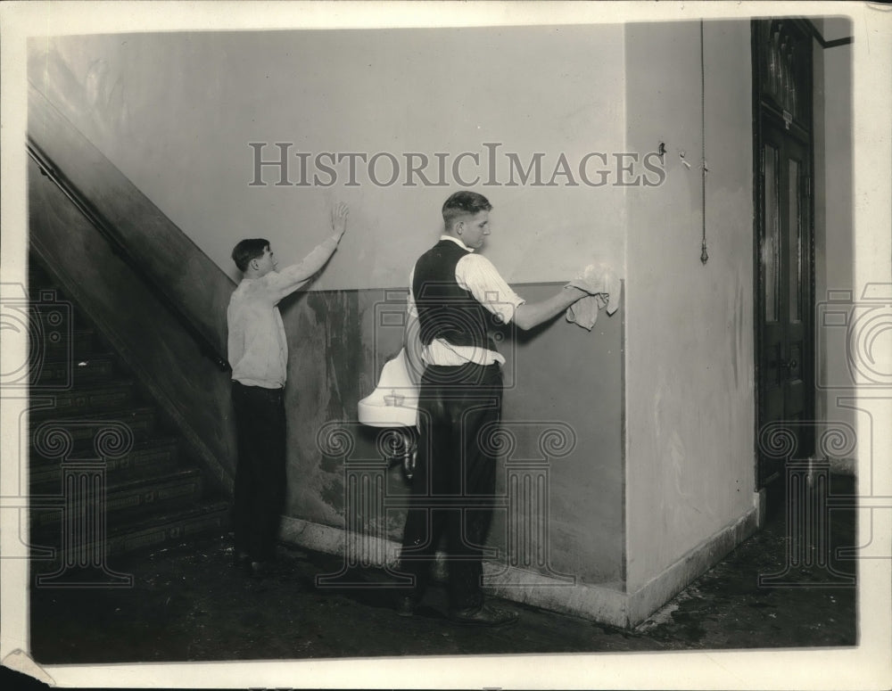 1919 Press Photo Western High School Cleaning and Renovating - nec11880-Historic Images
