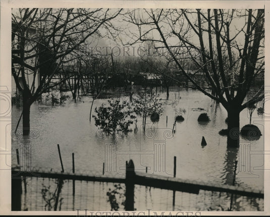 1940 Press Photo California Flooding - Historic Images