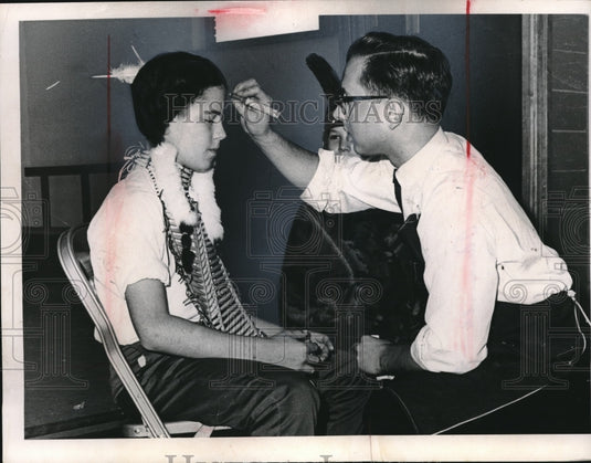 1964 Press Photo Joe Campbell & Rolfe Scuycuman - Historic Images