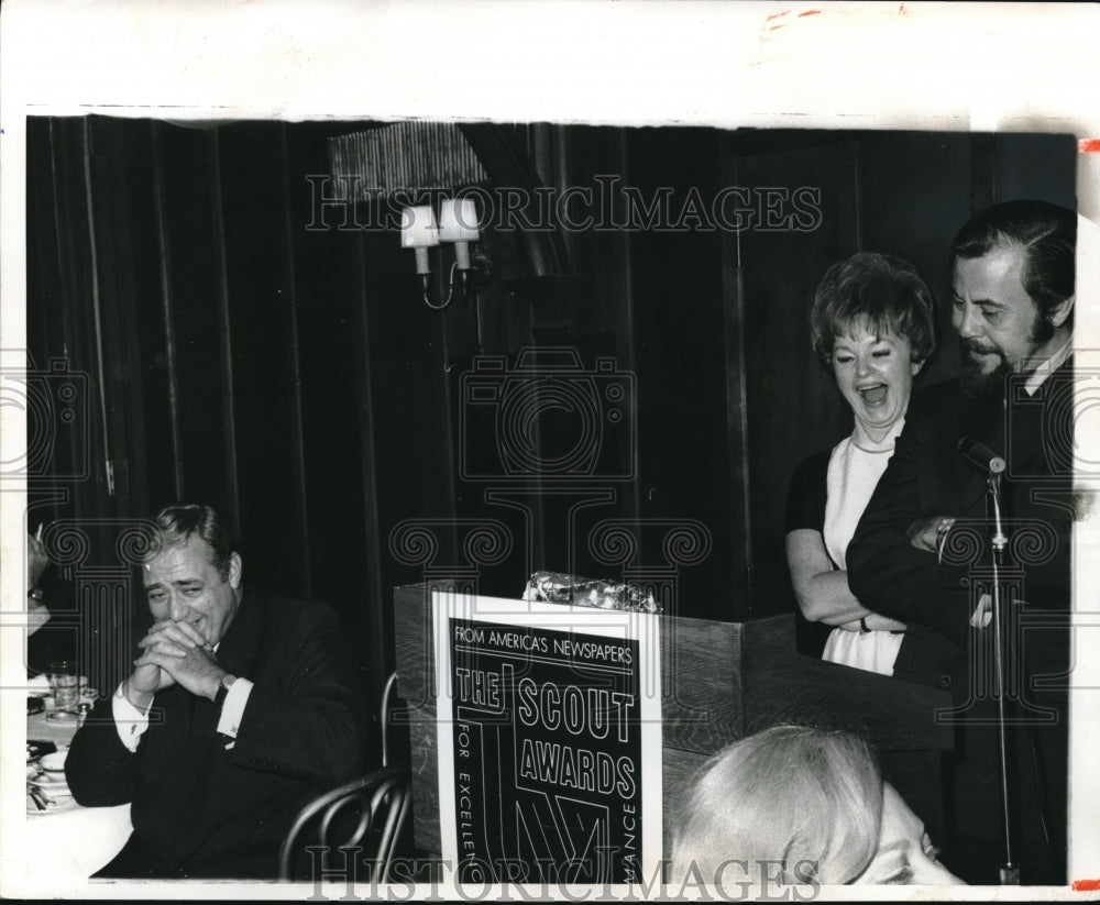 1969 Press Photo TV Scout Awards - Historic Images