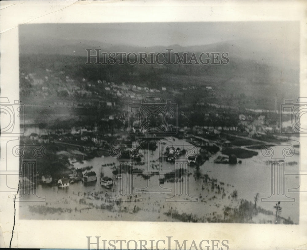 1927 Press Photo New England floods - Historic Images