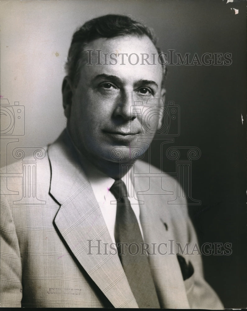 1952 Press Photo William Purtell Headshot Republican Senator From Connecticut - Historic Images