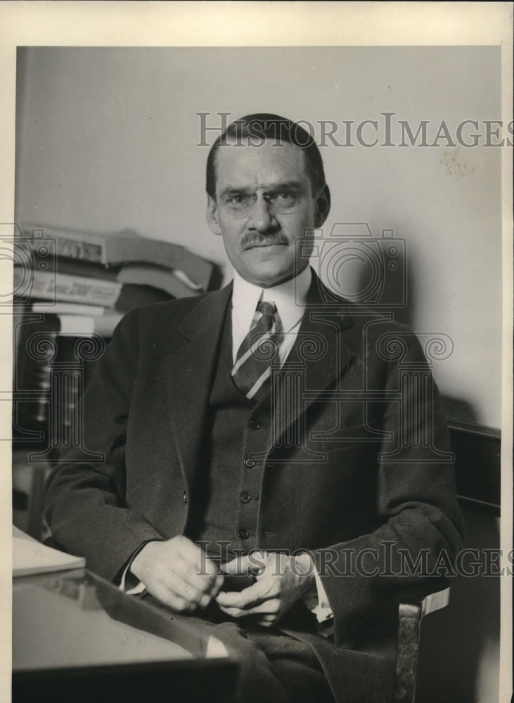 1927 Press Photo Former Senator Walter Herrick Attorney is Park Commissioner - Historic Images