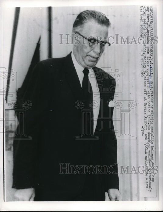 1959 Ralph Hart Father of Missing Socialite Heiress Jacqueline Hart - Historic Images