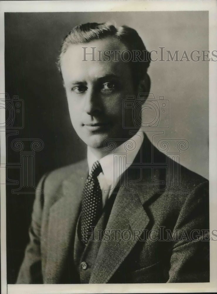 1931 Press Photo Robert E. Burns, Attorney for Jack Dempsey - nec12965 - Historic Images