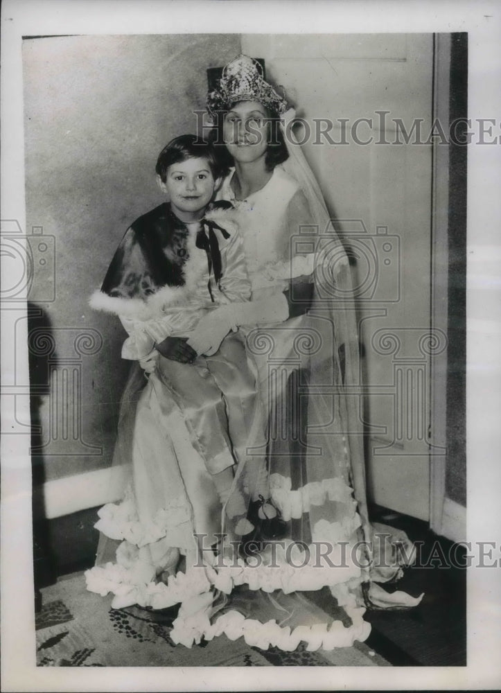 1938 Press Photo Flossie Boggin chosen May Queen of England for 1938 - Historic Images