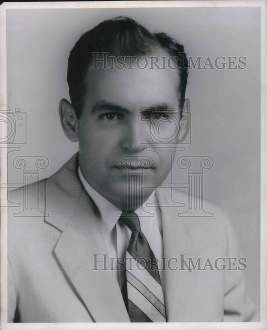 1955 Robert S. Brinson, Manager American Telephone & Telegraph Co. - Historic Images