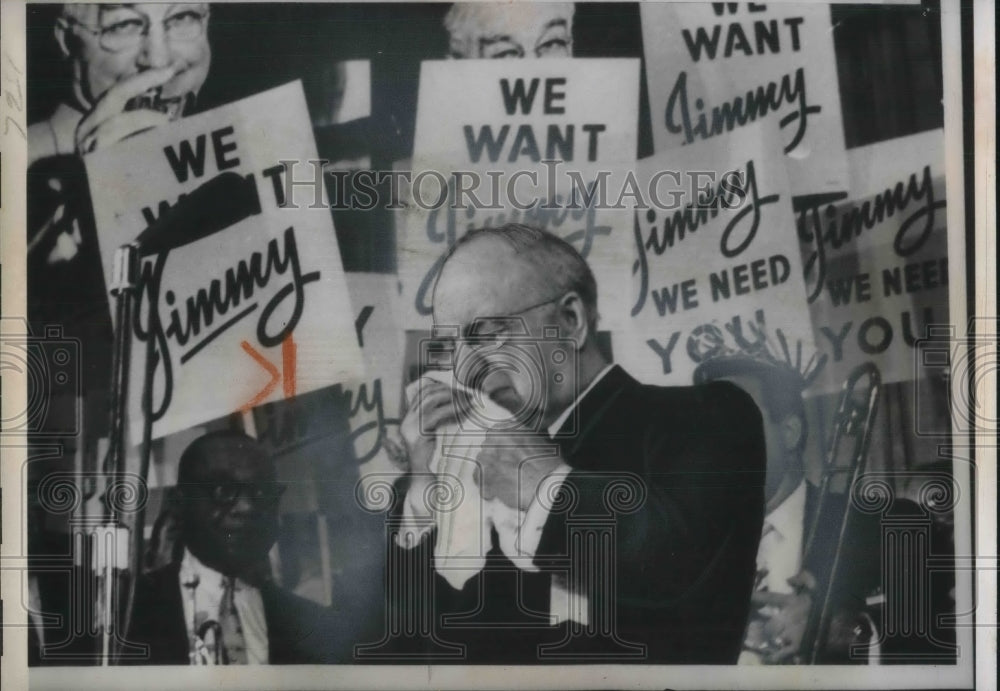 1958 James C Petrillo Nominated for Pres of American Federal Musicia - Historic Images