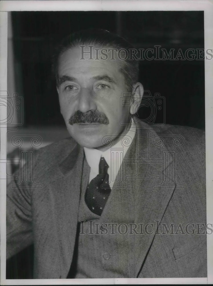 1936 Press Photo Joseph C. Green, Chief of Office of Arms of State Department - Historic Images