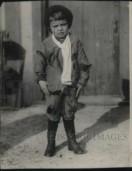 1921 Jack Before Being Taken to The Goodwill Stores - Historic Images