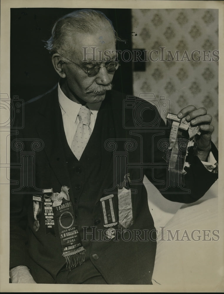 1934 Press Photo K.B. Czarnecki Attorney - Historic Images