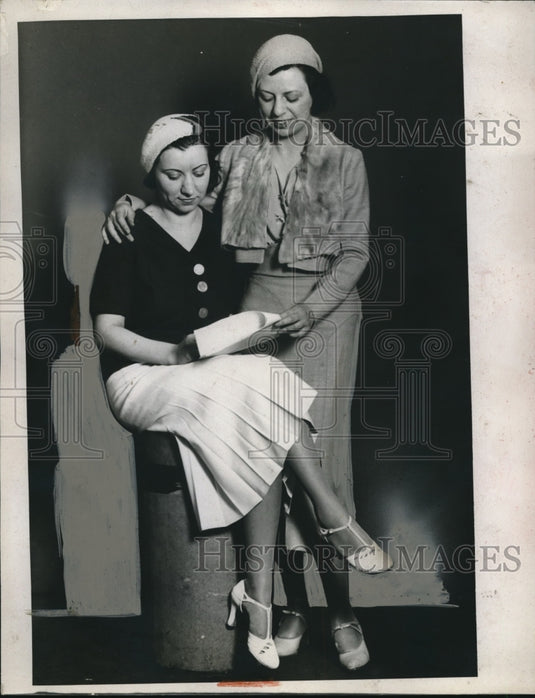 1932 Ruth Epstein Marie Livington's Co Authors - Historic Images