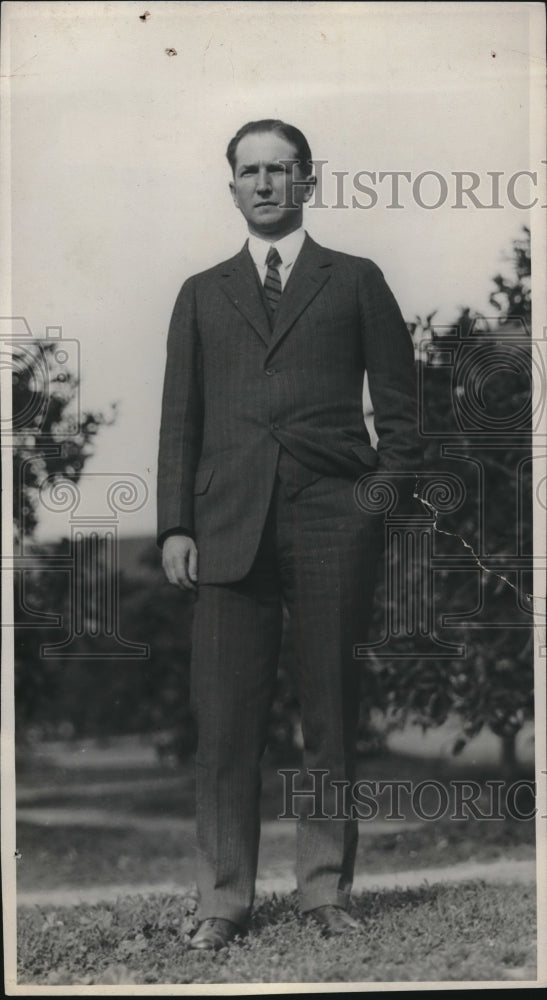 1928 Prof RH Lutz Stanford University History Professor - Historic Images