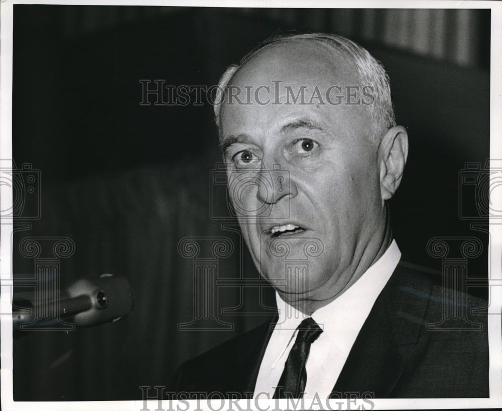 1967 Press Photo J. Howard Wood President Of The American Newspaper Publishers - Historic Images