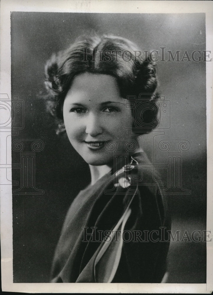 1934 Press Photo Ward Davis, Annavieve France - Historic Images