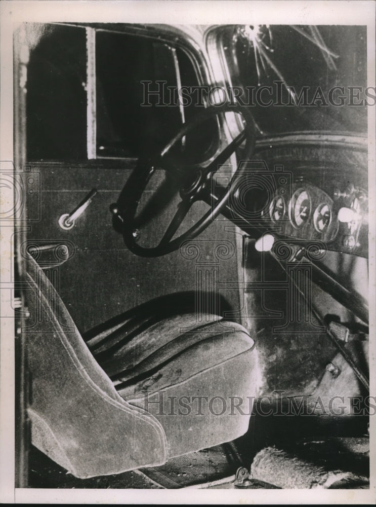 1935 Press Photo Automotive interior - Historic Images