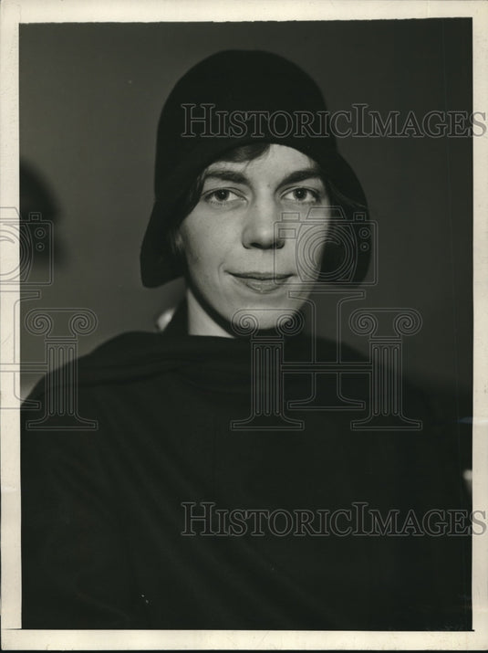 1929 Helen Provinse Wife Of Explorer Will Wait In Batavia - Historic Images