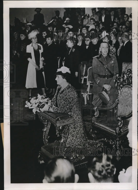 1939 Press Photo Queen Elena of Italy - Historic Images