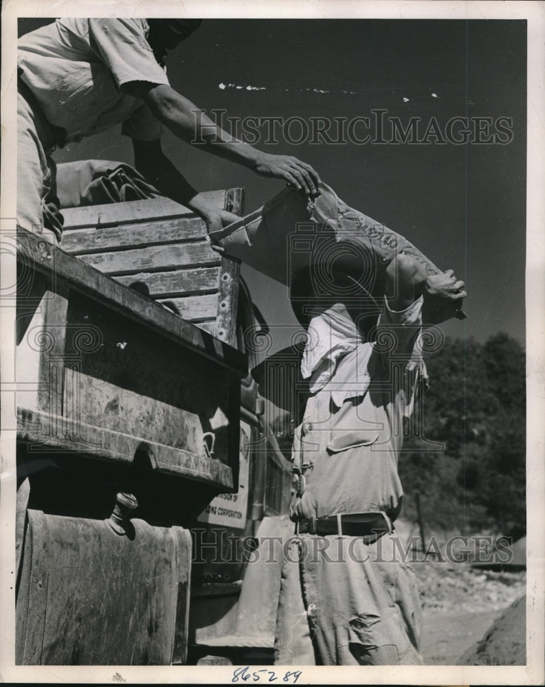 1948 Press Photo Construction on development at Caparra Heights - Historic Images