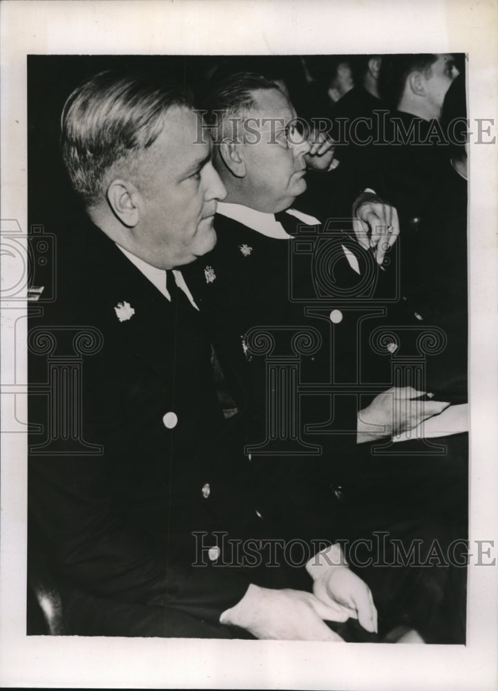 1938 Press Photo Hearing of Robert Callahan and James Clegg - Historic Images