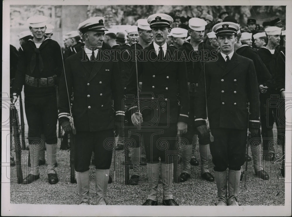 1930 Lt Nyguist, Ensign Sledge & Ensign Kats - Historic Images