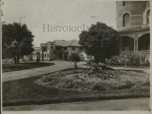 1923 Press Photo View Of Homes In Paso Robles - Historic Images