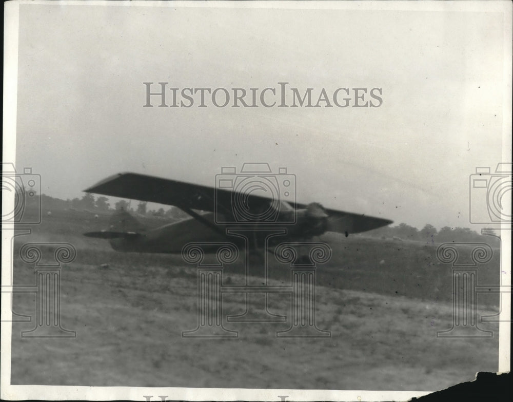 1930 Press Photo A 1930 Plane- Historic Images