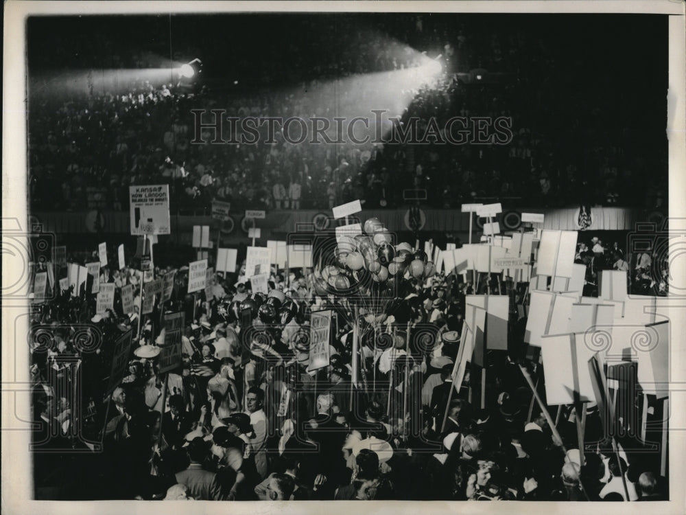 1936 Gov. Herbert Lehman Speaks at Democratic National Convention - Historic Images