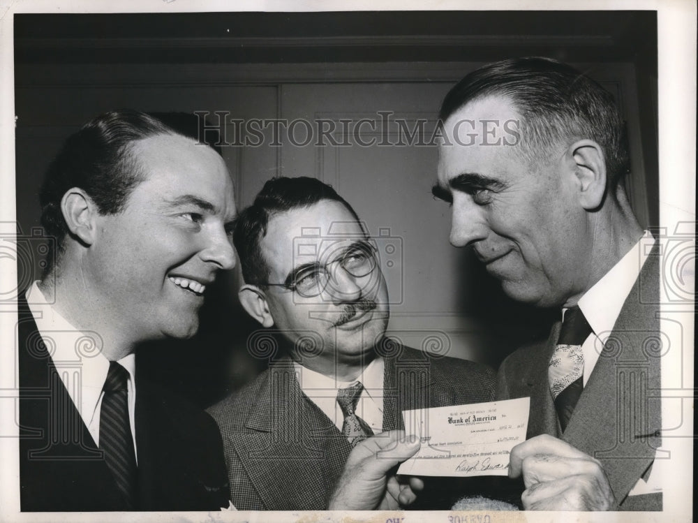 1948 Dr AR Barnes President of American Heart Association - Historic Images