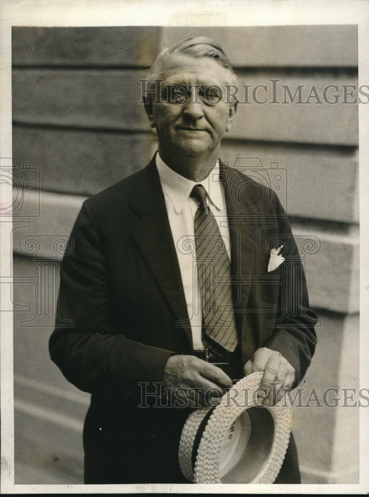 1931 Press Photo Dr Otto Schultze Noted Medical Examiner-Historic Images