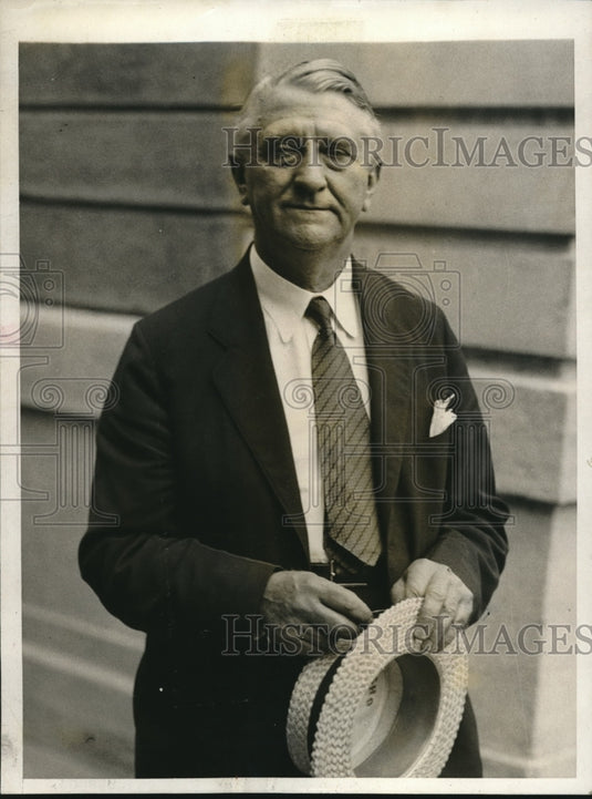 1931 Press Photo Dr Otto Schultze Noted Medical Examiner-Historic Images