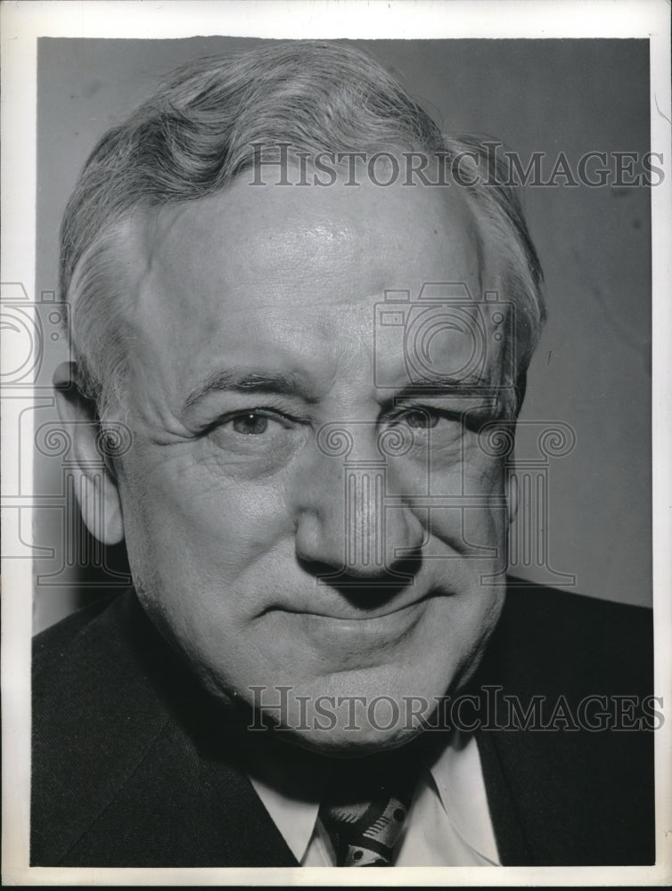 1944 Press Photo Judge John Freschi Heard NYC Lonergan RCAF Wife Murder Trial - Historic Images