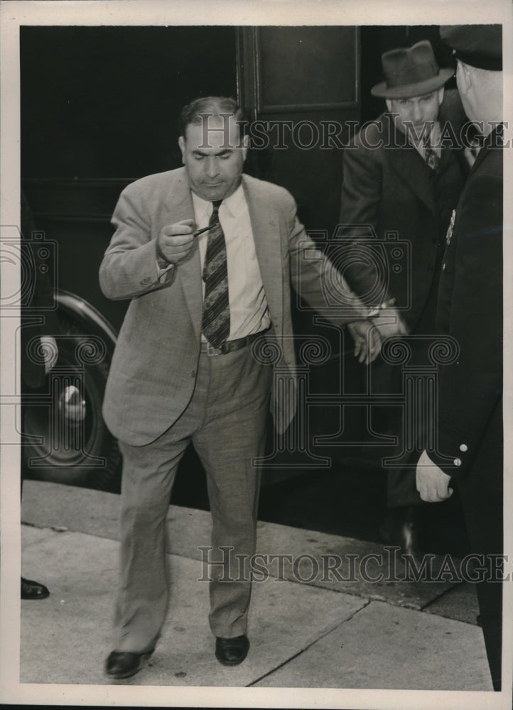 1938 Press Photo Goldis Brothers Admit Killing Union Head William Snyder - Historic Images