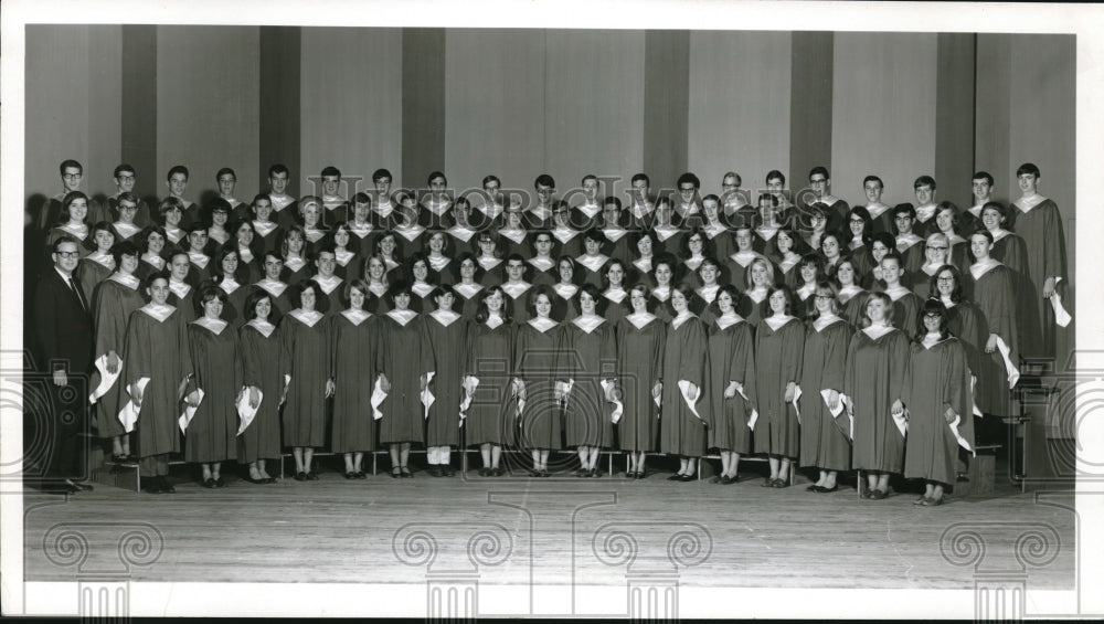 1967 Parma High School Concert Choir Directed By James F. Wiles - Historic Images