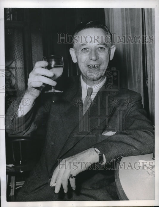 1959 Press Photo James Swinburn, British Businessman Freed From Alleged Spying - Historic Images