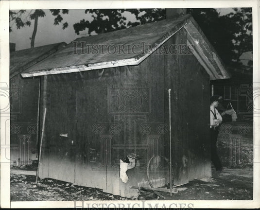 1941 Press Photo Rising Fawn Work Camp Suffocated Convict Lewis Gordon. - Historic Images