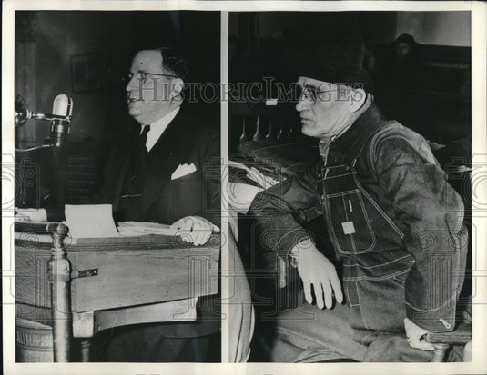 1941 Former Attorney Gen. Wm McGraw & Rep. Roger Mills in Austin, TX - Historic Images