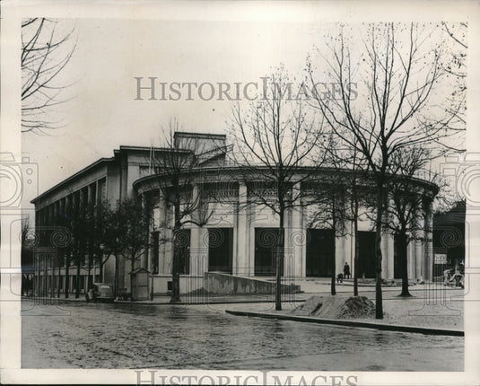 1939 Press Photo French Museum At Place D' Iena In Paris Dedicated By Lebrun - Historic Images