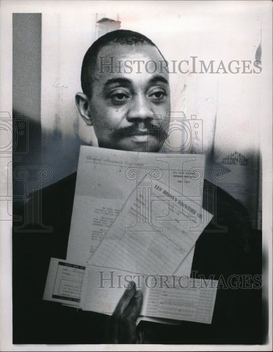1967 Press Photo Bennie Reese - Historic Images
