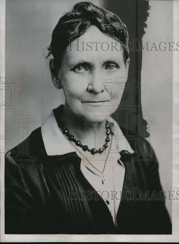 1934 Press Photo Mary Spellman Beaver Dam Wisconsin Teacher For 50 Years - Historic Images