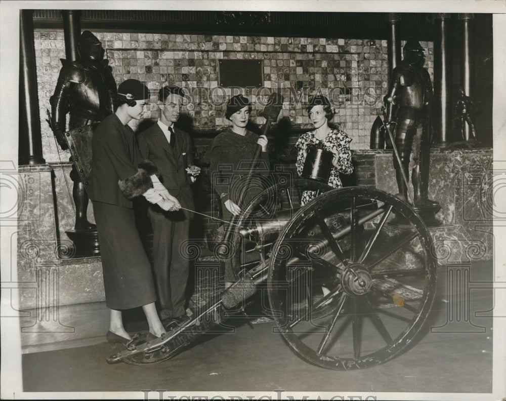 1933 7th Regiment Military Ball at 7th Regiment Armory - Historic Images