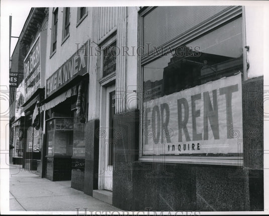 1962 Press Photo Scene from corner of Main & State streets in Niles - Historic Images