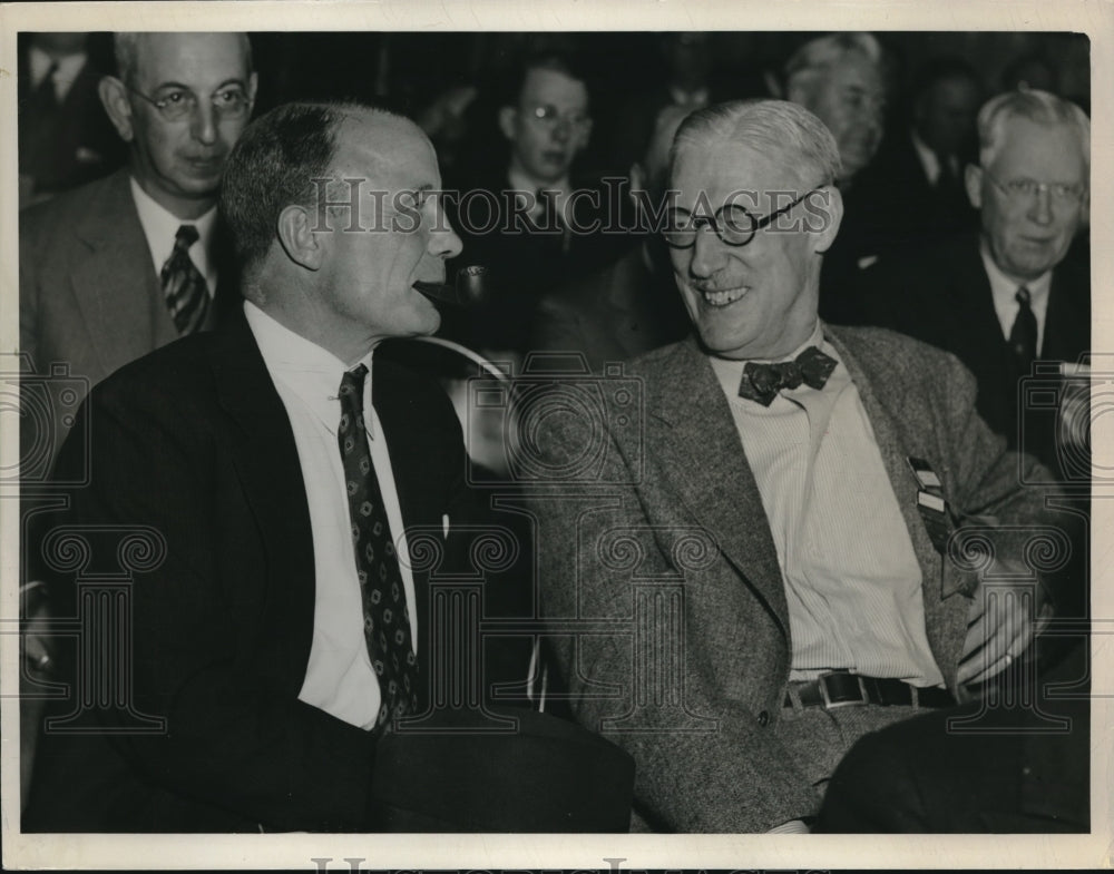 1933 Press Photo Col. Theo Roosevelt A.B. Newell - Historic Images