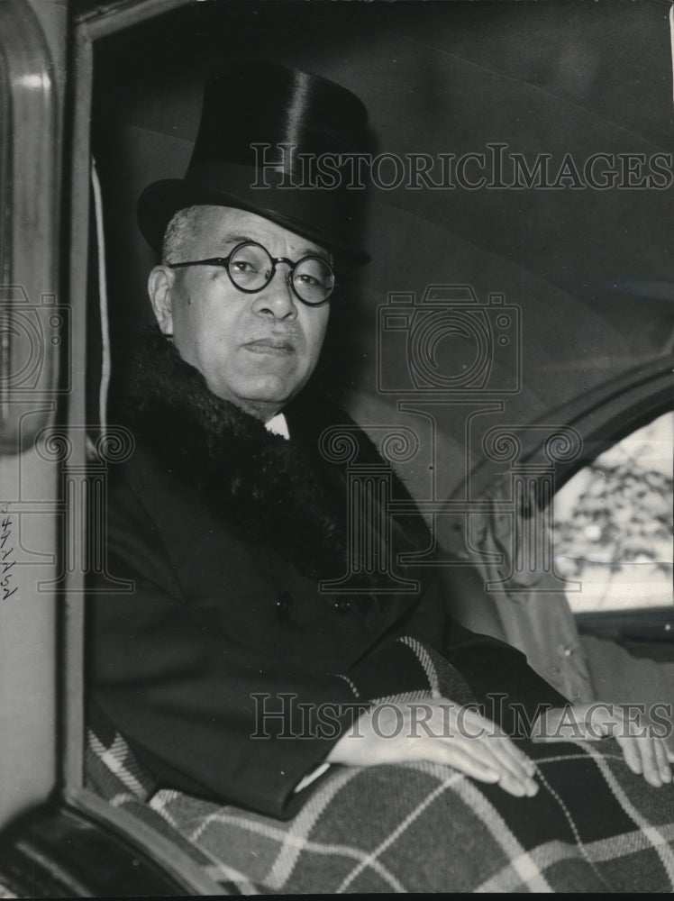 1939 Press Photo Dr. Shinkuma MOtoji Head Of Japanese Supreme Court WWII - Historic Images